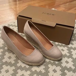 J. Crew Espadrille Wedges